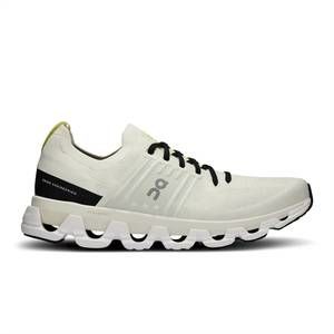 NEW ON RUNNING mens cloudswift 3 running shoes in ivory/black